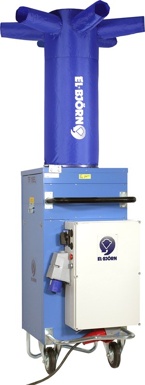 Varmeaggregat med luftfordeler 230V effekt < 20 kW Varmeaggregat med luftfordeler 230V effekt < 20 kW